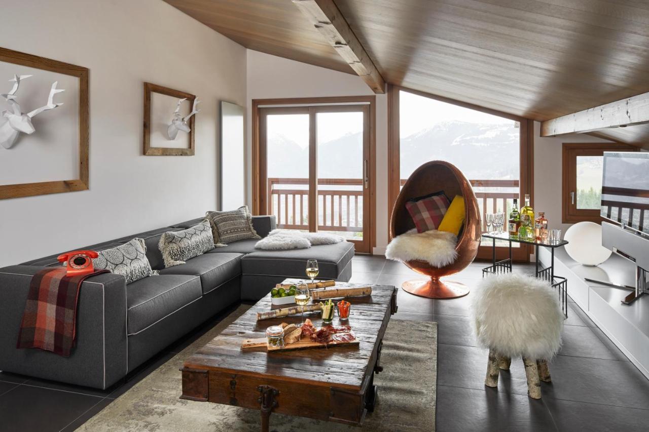 Chalet Alpen Valley, Mont-Blanc Combloux Eksteriør bilde