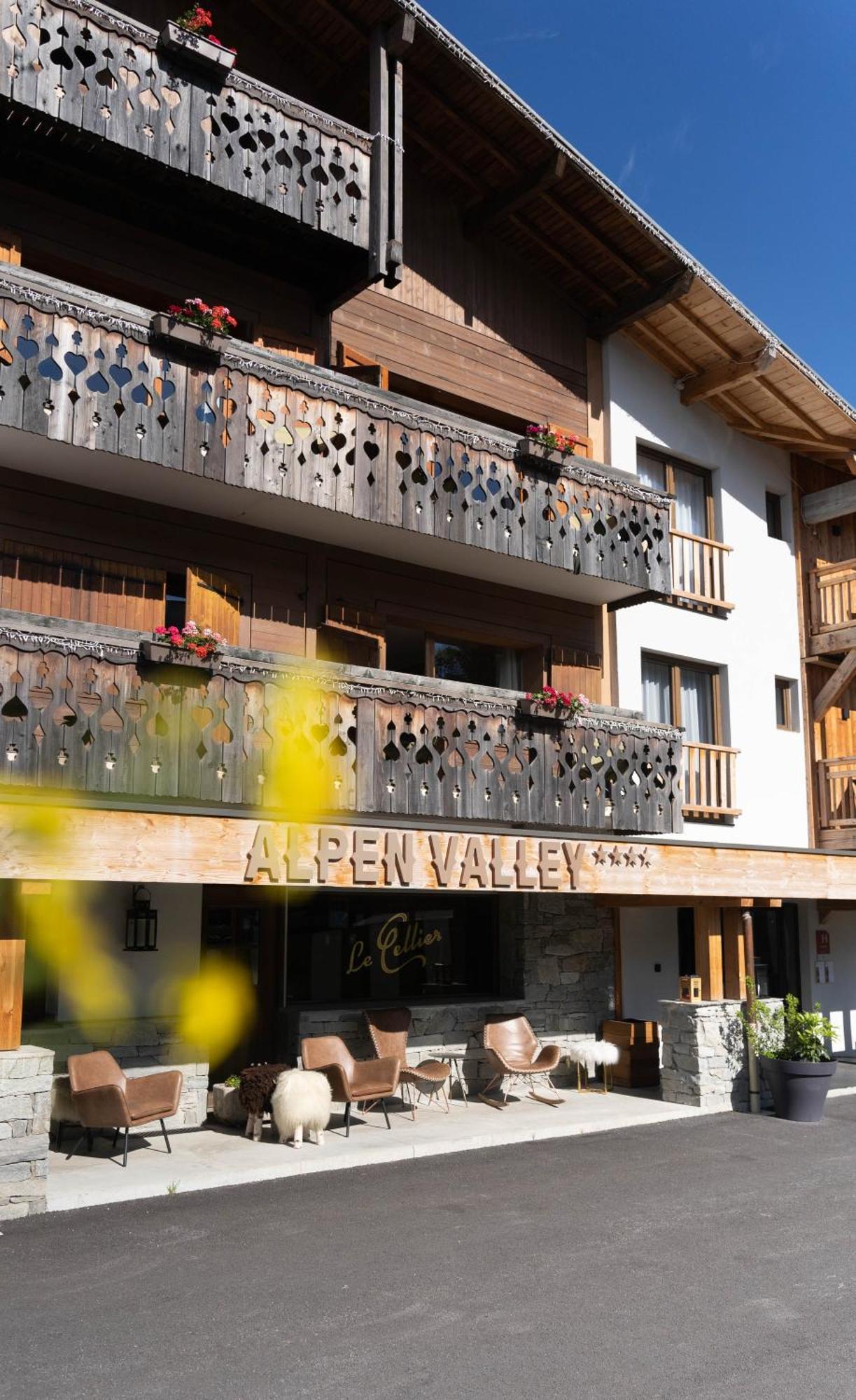Chalet Alpen Valley, Mont-Blanc Combloux Eksteriør bilde